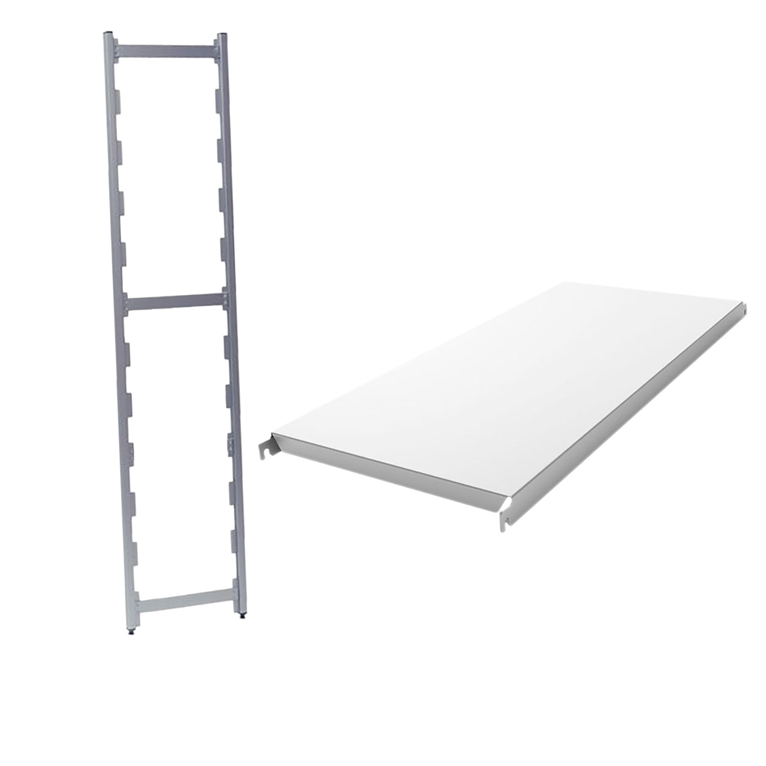 Metos Norm floor shelf system