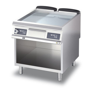 Griddle chromium/grooved Metos Diamante Touch DT94/10FTEC1/3