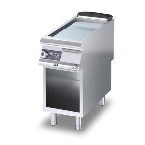 Griddle chromium Metos Diamante Touch DT92/10FTEC with open