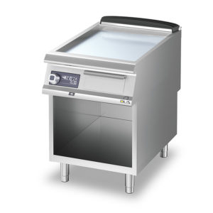 Griddle chromium Metos Diamante Touch DT93/10FTEC with open