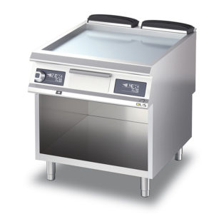 Griddle chromium Metos Diamante Touch DT94/10FTEC with open