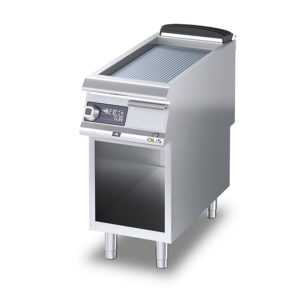 Griddle chromium/grooved Metos Diamante Touch DT92/10FTECR w