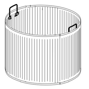 Kettle basket dough Metos Diamante 90 9C5