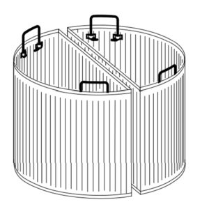Kettle basket dough Metos Diamante 90 9C10