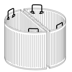Kettle basket vegetable Metos Diamante90 9CV10