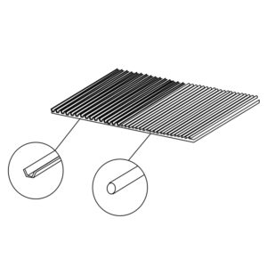 Lava rock grill grid fish/meat Metos Diamante D90 GPCI80