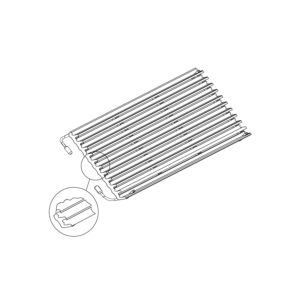 Lava rock grill grid fish/meat Metos Diamante D70 GPCG40