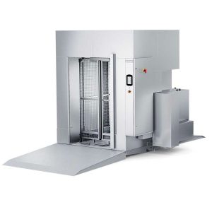 Trolley washer Metos WD-18CW with 1-door and floor mounted