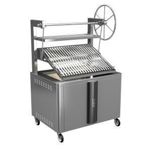 Charcoal grill Metos Parilla P130S Black