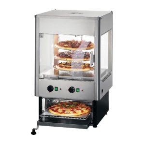 Pizza display with oven Metos UMO50 230V 1~