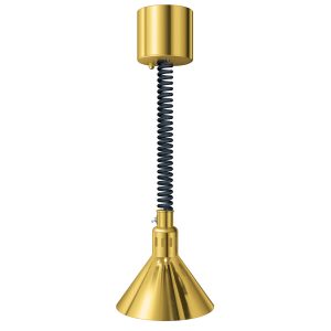 Heat lamp with lift Metos DL775RPL Brass