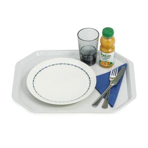 Tray grey, fiberglass polyester Metos 425x325