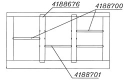 GN-divider set Metos Proff 1200