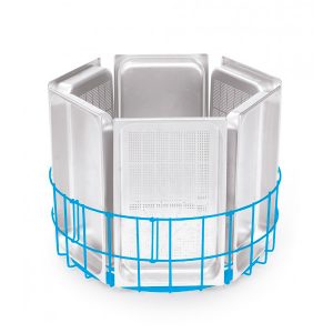 Round basic basket for Metos GR300 PLUS