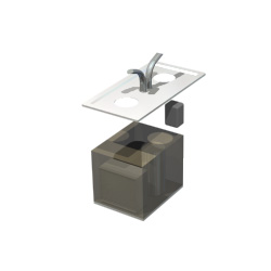 Water Dispenser Metos Drop-In WD-E2