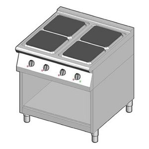 Electric range Metos 8EHUBO/80