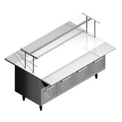 Neutral Top Unit Metos Nova N 1600-750 LED