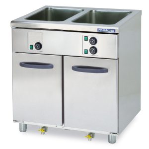 Bain marie, separate Metos Proff2 BM2-800-TDRL-TDRR