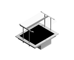Ceramic Plate Metos Drop-In CPL 800 NovaPlus LED