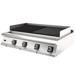 Barbeque grill Metos Diamante D96/10TGG table top model