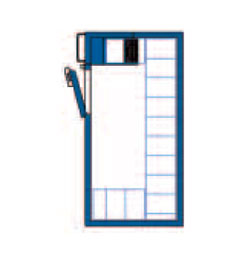 Freezer room MSRF 3015 230V 1N~