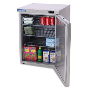 Refrigerator in stainless steel Metos Midi BC-161