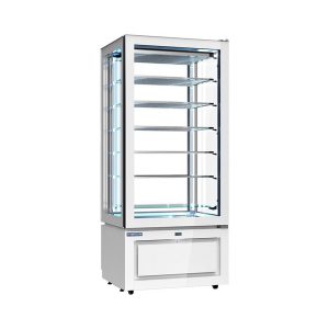 Vertical freezer display Metos Luxor KG8V white