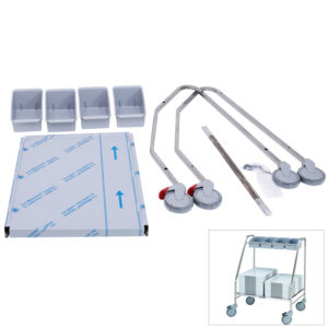 Tray/cutlery trolley Metos TCT-75 FP