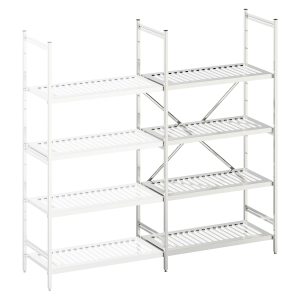 Basic shelving Metos Norm5 1000*600 with louvred shelves